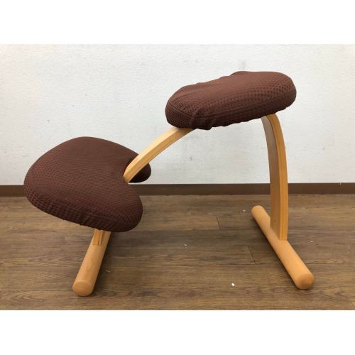 サカモトハウス バランスチェアー ブラウン 1人掛け Balance Easy