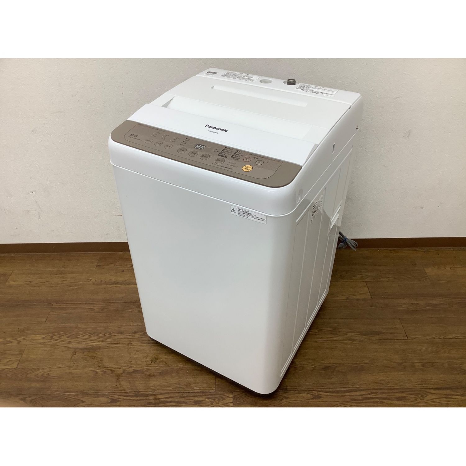 Panasonic (パナソニック) 全自動洗濯機 6.0kg NA-F60PB10 2017年製 50Hz／60Hz｜トレファクONLINE