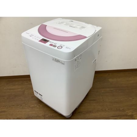 SHARP (シャープ) 全自動洗濯機 6.0kg ES-GE6A 2017年製 50Hz／60Hz