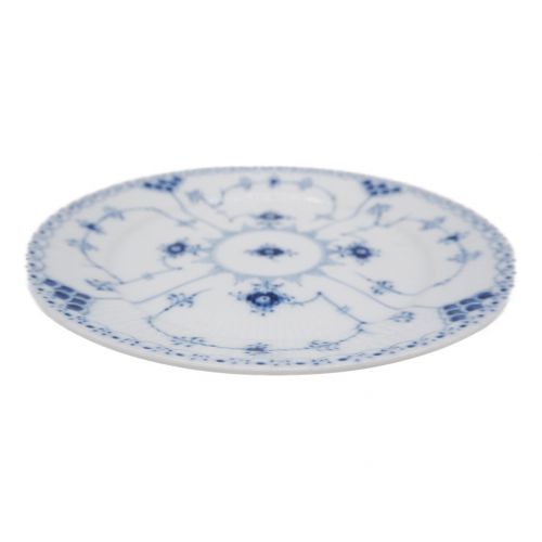 ROYAL COPENHAGEN (ロイヤル・コペンハーゲン) プレート 25cm キズ有 ブルーフルーテッド・ハーフレース