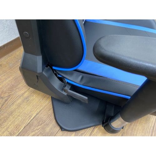 GTRACING ゲーミング座椅子 ブルー 180度リクライニング