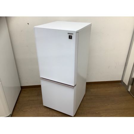 SHARP (シャープ) 2ドア冷蔵庫 SJ-GD14E-W 2019年製 137L 程度A(ほとんど使用感がありません)