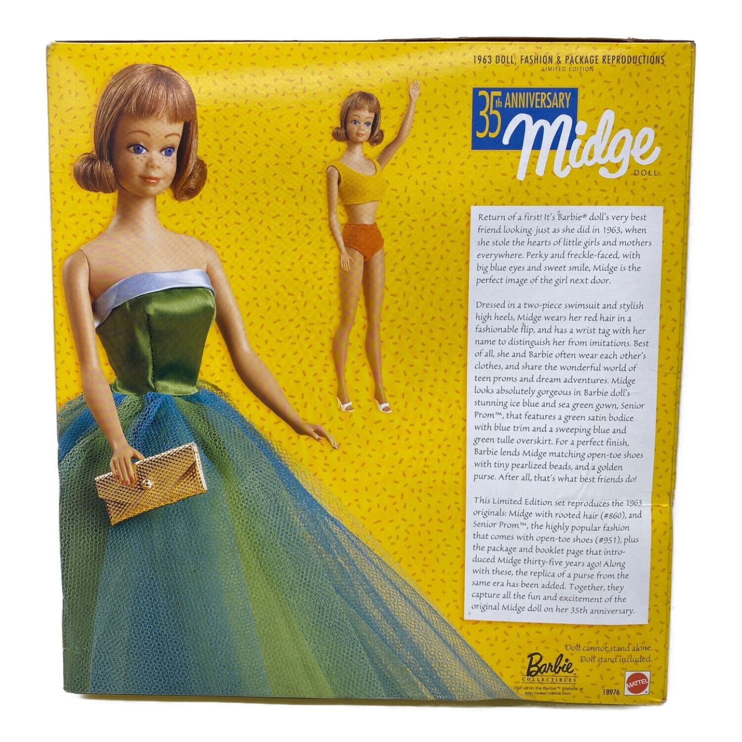 バービー人形 35周年記念 ミッヂ Barbie midge 35th anniversary 