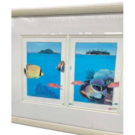 ジョアンフック CORAL FISH オーストラリア人画家 1163/1500