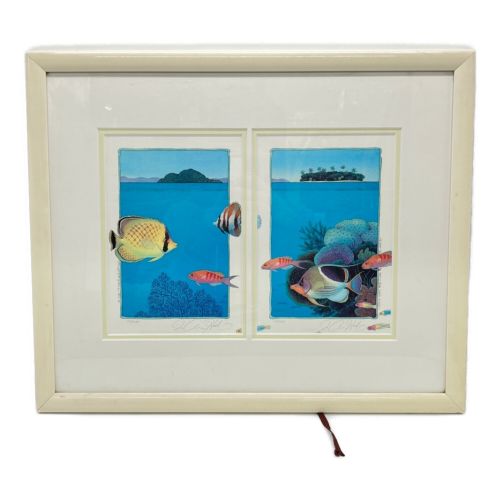 ジョアンフック CORAL FISH オーストラリア人画家 1163/1500