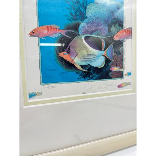 ジョアンフック CORAL FISH オーストラリア人画家 1163/1500