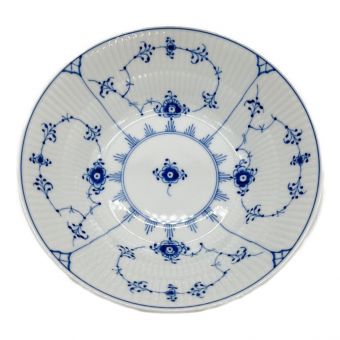 ROYAL COPENHAGEN (ロイヤル・コペンハーゲン) ボウル 600 17cmディーププレート ブルーフルーテッド・プレイン