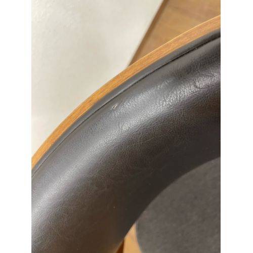 ACME Furniture (アクメファニチャー) ダイニングチェアー ブラウン×ブラック  WARNER