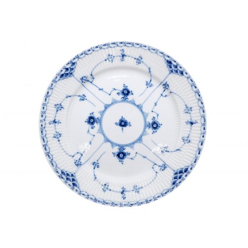 ROYAL COPENHAGEN (ロイヤル・コペンハーゲン) プレート 28cm 箱付き ブルーフルーテッド・ハーフレース