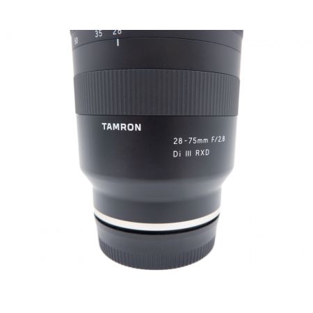 TAMRON (タムロン) ズームレンズ Di III RXD 28-75mm F2.8 ソニーEマウント ■