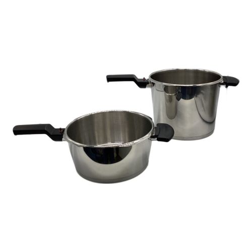 Fissler (フィスラ) 圧力鍋 シルバー SGマーク有