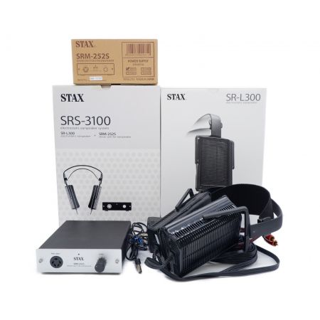 オーディオ機器STAX イヤースピーカー SRS-3000（SR-202＆SRM-300）