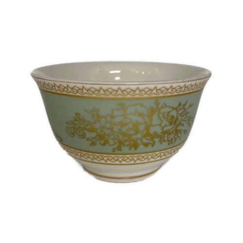 Wedgwood　蓋付オリエンタルティーカップ　コロンビア・セージグリーン