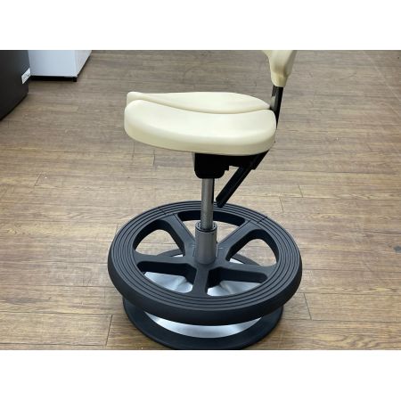 ayur chair (アーユルチェアー) イス 丸ベースタイプ ルナ & 足置きリング