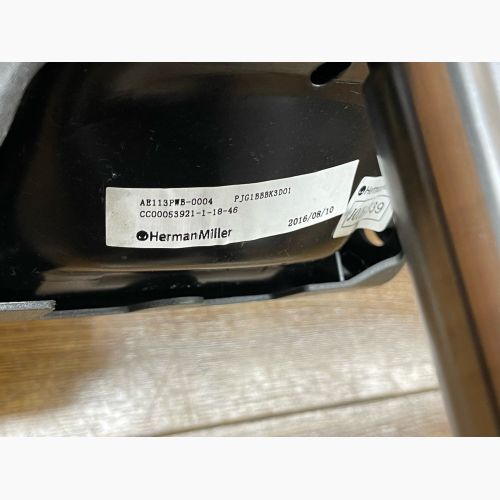 Herman Miller (ハーマンミラー) アーロンチェア スタンダード固定アーム PJG1BBBK3D01 AE113PWB-0004