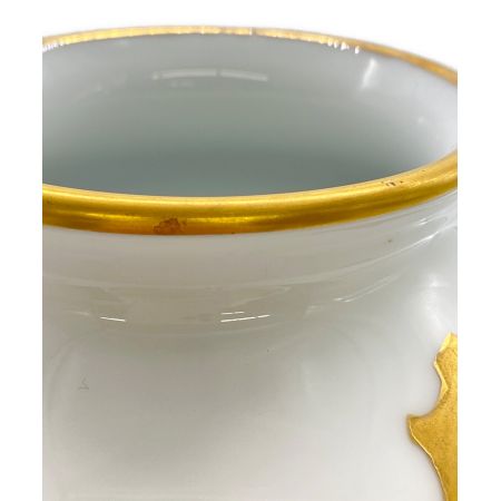大倉陶園 (オオクラトウエン) 金蝕バラ花瓶