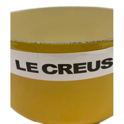 LE CREUSET (ルクルーゼ) 鍋 イエロー