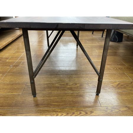 journal standard Furniture (ジャーナルスタンダードファニチャー) カフェテーブル ダークブラウン CHINON