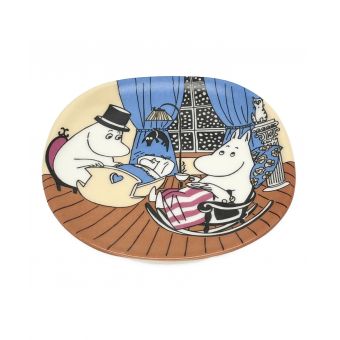 ARABIA×MOOMIN (アラビア ムーミン) ミニプレート 「静かなひと時」廃盤