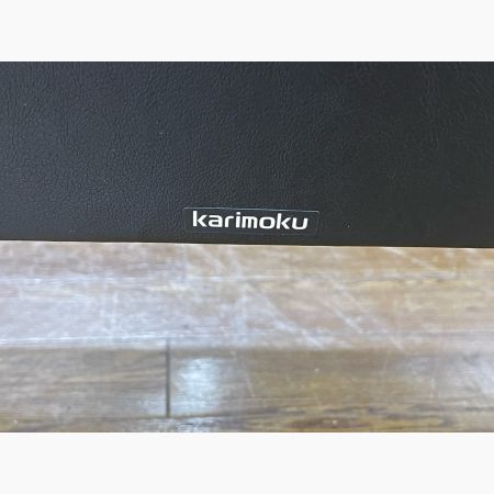 karimoku (カリモク) 2シーターソファー ブラック WS11