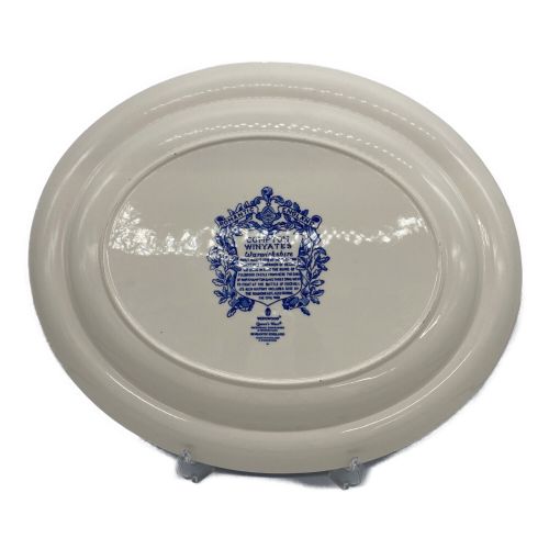 Wedgwood (ウェッジウッド) オーバルプレート 42㎝ ロマンティックイングランド