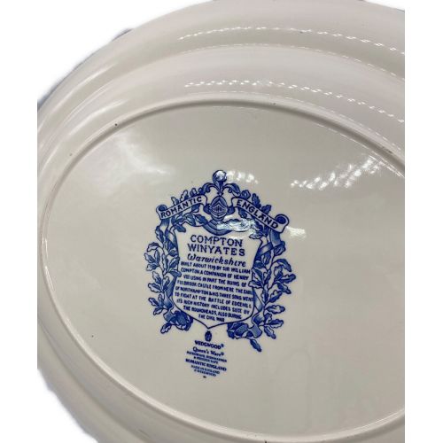 Wedgwood (ウェッジウッド) オーバルプレート 42㎝ ロマンティックイングランド