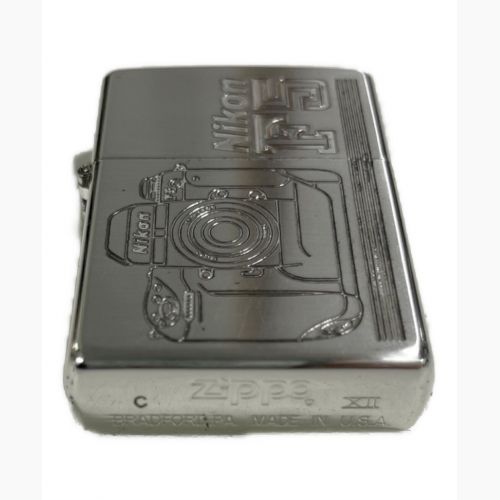 ZIPPO NIKON F5/キズ有/石欠品