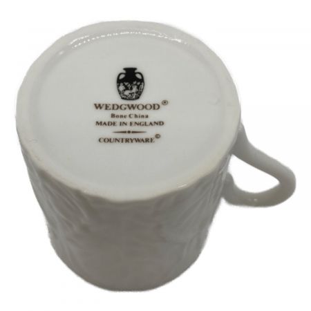 Wedgwood (ウェッジウッド) デミタスカップ&ソーサー 6客 旧刻印 COUNTRYWARE