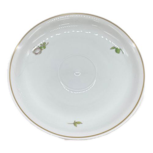 Meissen (マイセン) カップ&ソーサー 018913/33572 淵ヨゴレ有 ホワイトミニローズ