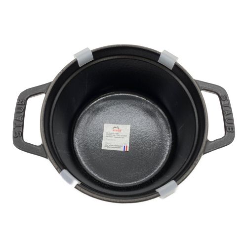 Staub (ストウブ) ココット ブラック 14cm 40509-476｜トレファクONLINE