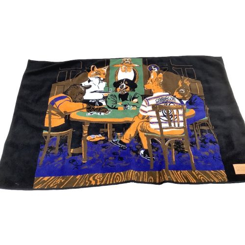 LOEWE (ロエベ) ブランケット K908230X01 DOG POKER BLANKET 未使用品