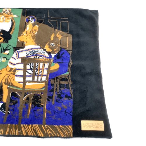 LOEWE (ロエベ) ブランケット K908230X01 DOG POKER BLANKET 未使用品