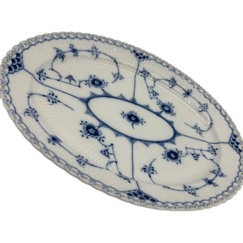 ROYAL COPENHAGEN (ロイヤル・コペンハーゲン) オーバルプレート 1/1147 ブルーフルーテッド・フルレース