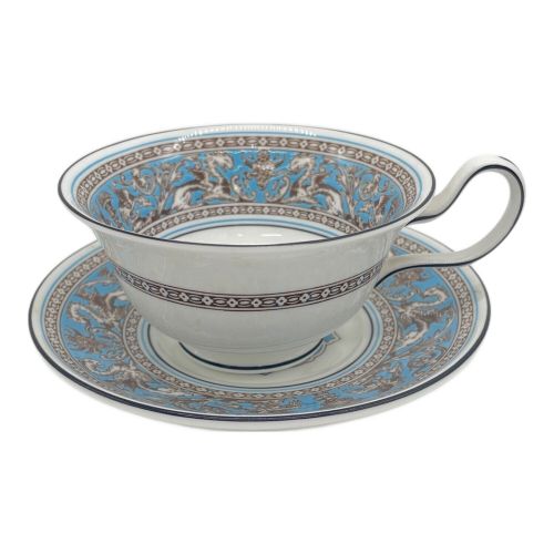 Wedgwood (ウェッジウッド) カップ&ソーサー フロレンティーン・ターコイズ