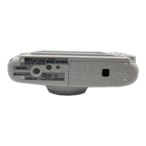 Nikon (ニコン) 防水デジタルカメラ 防水・耐衝撃性・耐寒・防じん性 COOLPIX W150 1417万(総画素) 1/3.1型CMOS 専用電池 SDXCカード対応 ISO125～1600 2AAD3JA0M0P0