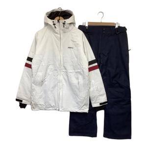 PONTAPES (ポンタペス) スノーウェア（POJ-381 POP-431セット) SIZE XS ホワイト×ネイビー