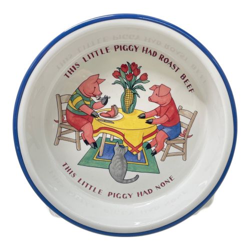 TIFFANY & Co. (ティファニー) マグカップ&ボウル&プレート　ベビー食器セット　 1992年 5匹の子豚