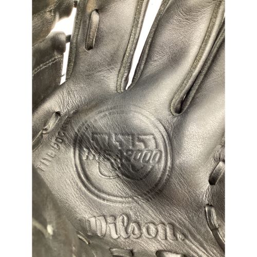 Wilson (ウィルソン) 軟式グローブ ブラック 野茂英雄 ウィルソン トルネードラベル 投手用