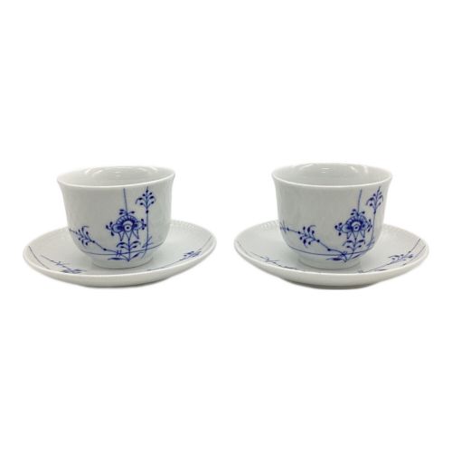 ROYAL COPENHAGEN (ロイヤル・コペンハーゲン) カップ&ソーサー ブルーパルメッテ 2Pセット