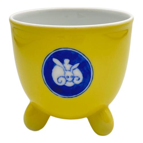 深川製磁 (フカガワセイジ) マグカップ 黄地うさぎ