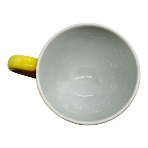 深川製磁 (フカガワセイジ) マグカップ 黄地うさぎ