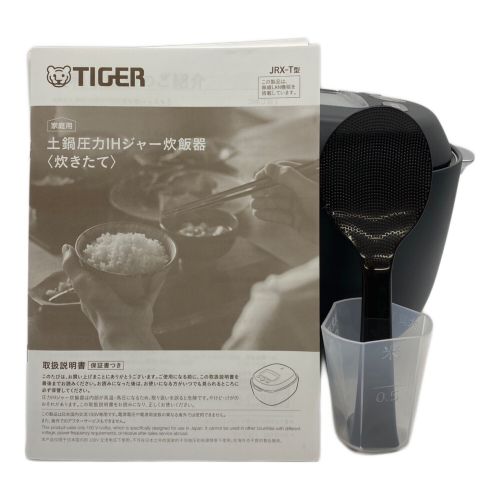 Tiger (タイガー) 圧力IH炊飯ジャー JRX-T100 2023年製 5.5合(1.0L) 程度A(ほとんど使用感がありません)