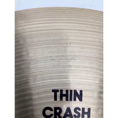 Zildjian (ジルジャン) シンバル THIN CRASH 18インチ 45cm