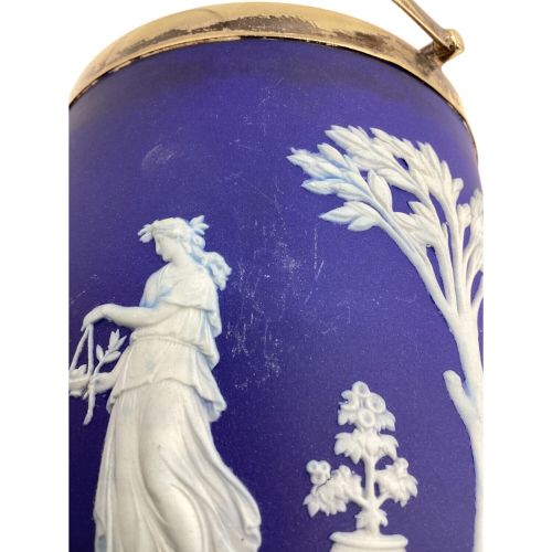 Wedgwood (ウェッジウッド) ビスケットバレル ヴィンテージ ジャスパー