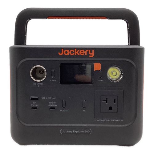 Jackery (ジャックリ) ポータブル電源 動作確認済み JE-240A