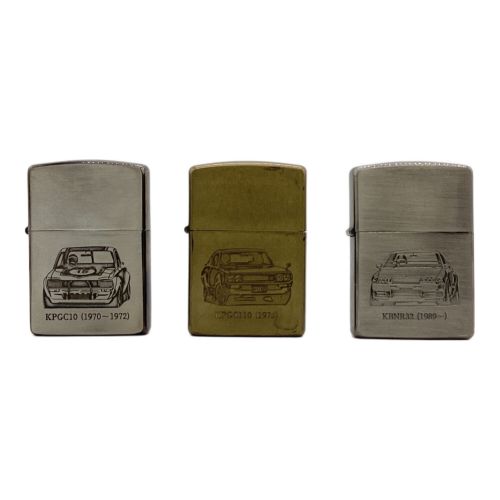 SKYLINE GT-R HISTORY ZIPPO 3点セット