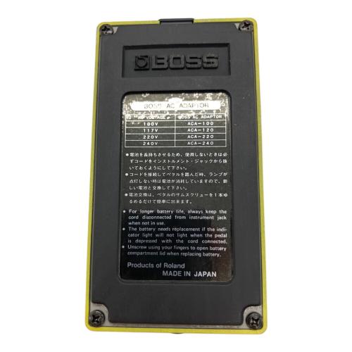 BOSS (ボス) エフェクター OD-2 1986年製
