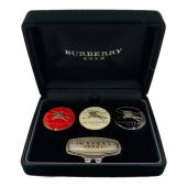 BURBERRY (バーバリー) ゴルフマーカーセット ケース付き ホースロゴ
