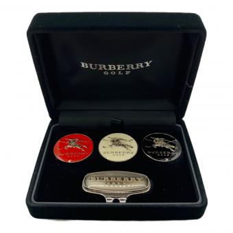 BURBERRY (バーバリー) ゴルフマーカーセット ケース付き ホースロゴ