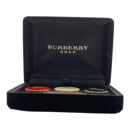BURBERRY (バーバリー) ゴルフマーカーセット ケース付き ホースロゴ